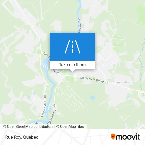 Rue Roy map