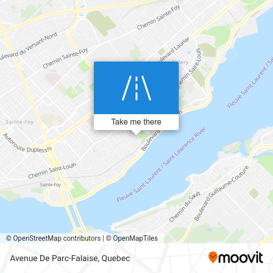 Avenue De Parc-Falaise map