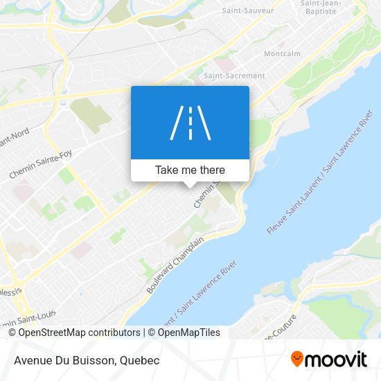 Avenue Du Buisson map