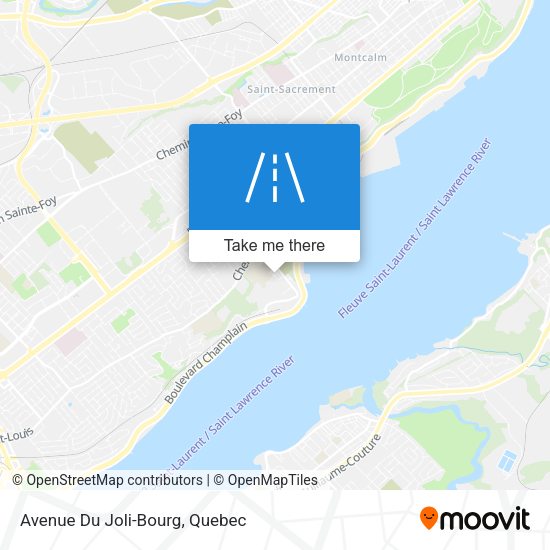 Avenue Du Joli-Bourg map