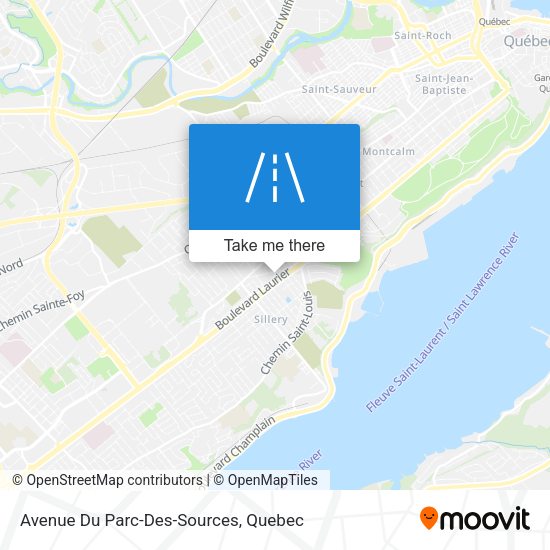 Avenue Du Parc-Des-Sources map