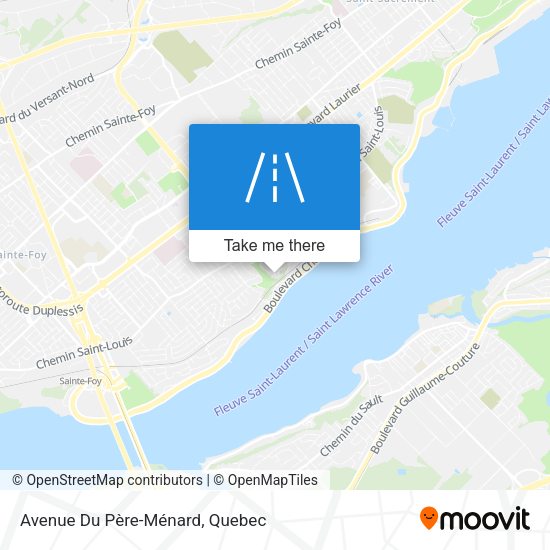 Avenue Du Père-Ménard map