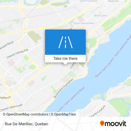 Rue De Marillac map