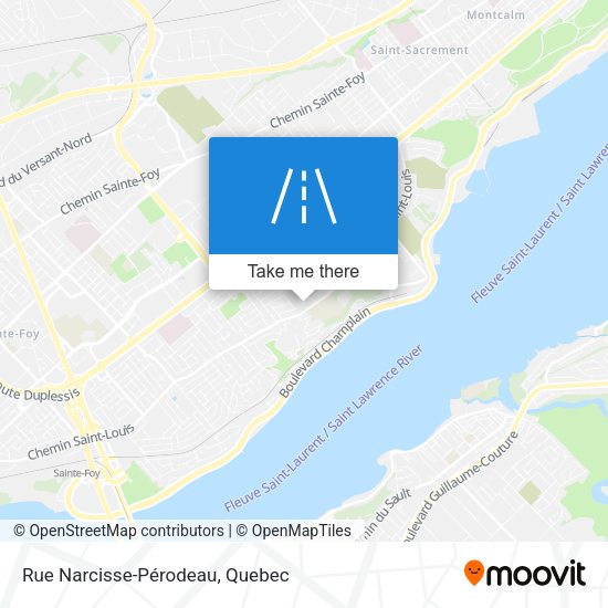 Rue Narcisse-Pérodeau map
