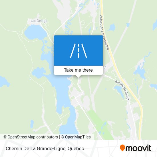 Chemin De La Grande-Ligne map
