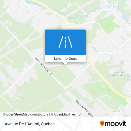 Avenue De L'Amiral map