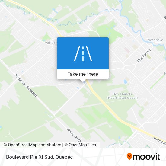 Boulevard Pie XI Sud map