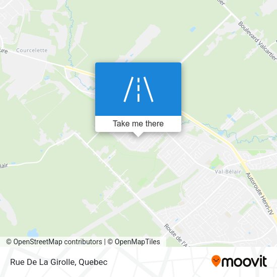 Rue De La Girolle map
