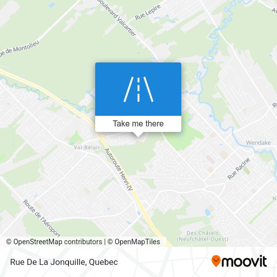 Rue De La Jonquille map