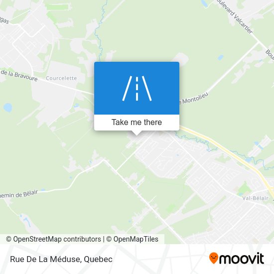 Rue De La Méduse map