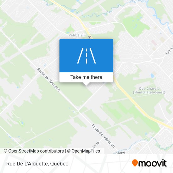 Rue De L'Alouette map