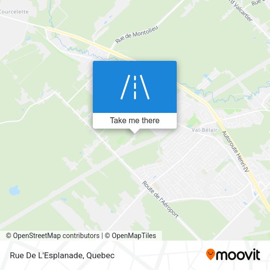 Rue De L'Esplanade map