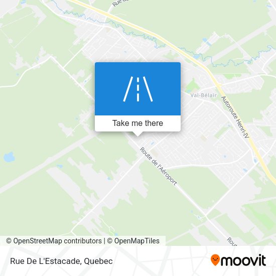 Rue De L'Estacade map