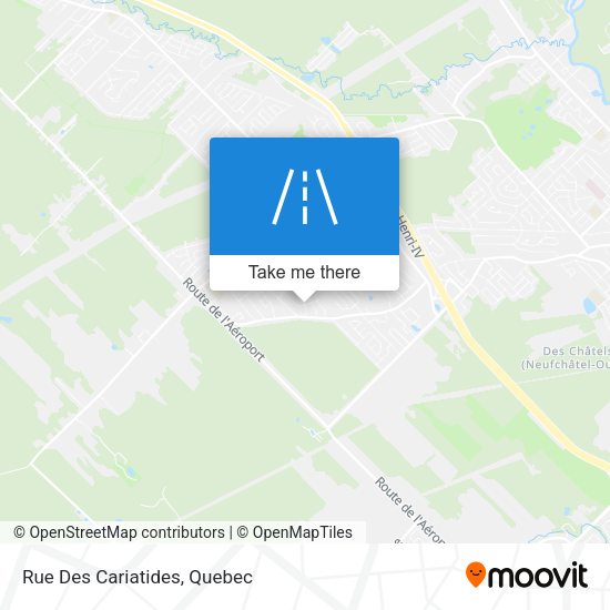 Rue Des Cariatides map