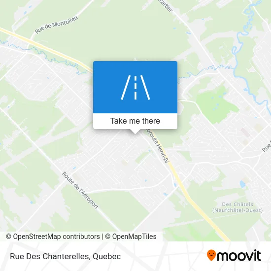 Rue Des Chanterelles map