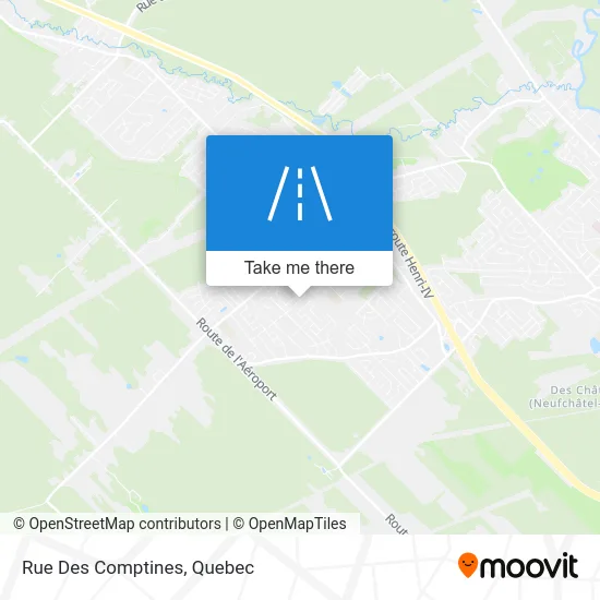 Rue Des Comptines map