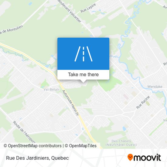 Rue Des Jardiniers map
