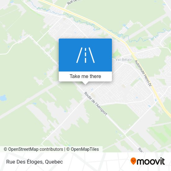Rue Des Éloges map