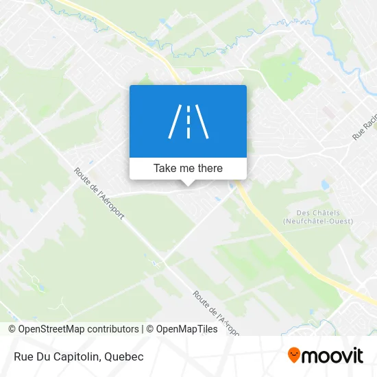 Rue Du Capitolin map