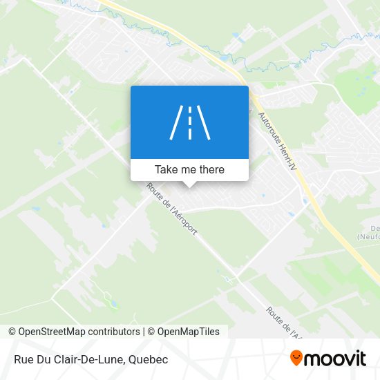 Rue Du Clair-De-Lune map