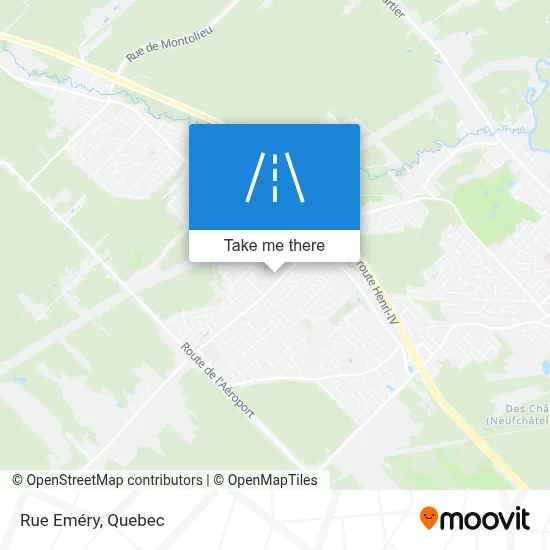 Rue Eméry map