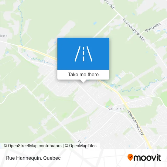 Rue Hannequin map