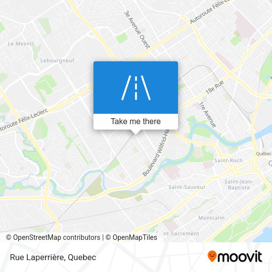 Rue Laperrière map