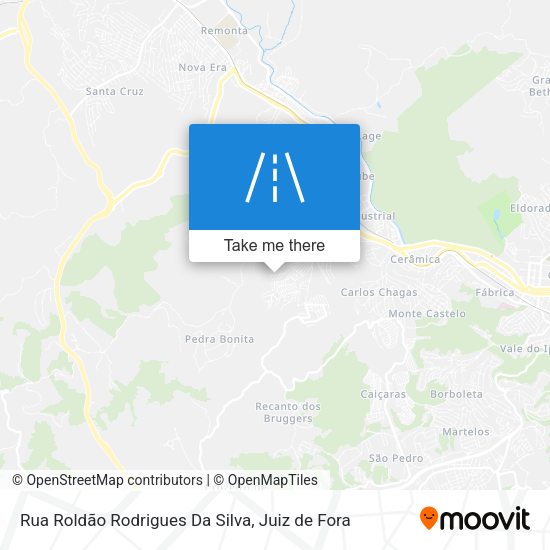 Rua Roldão Rodrigues Da Silva map