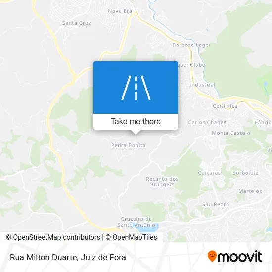 Rua Milton Duarte map