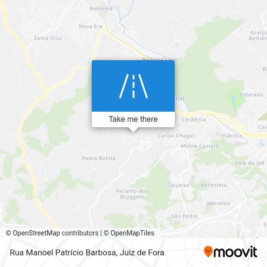 Rua Manoel Patrício Barbosa map