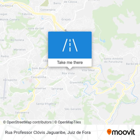 Rua Professor Clóvis Jaguaribe map