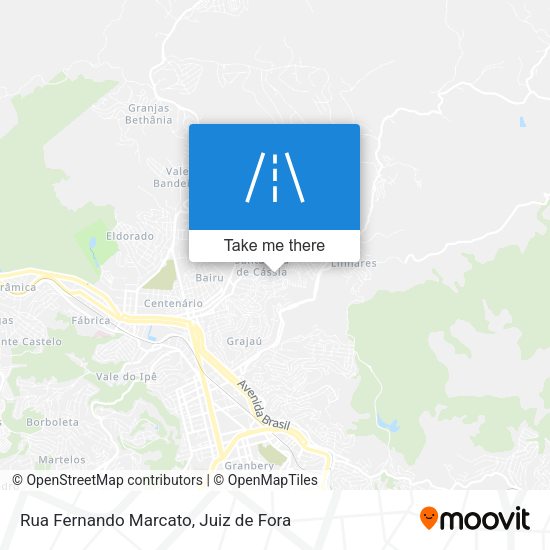 Rua Fernando Marcato map