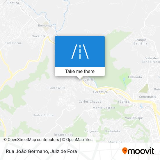 Rua João Germano map