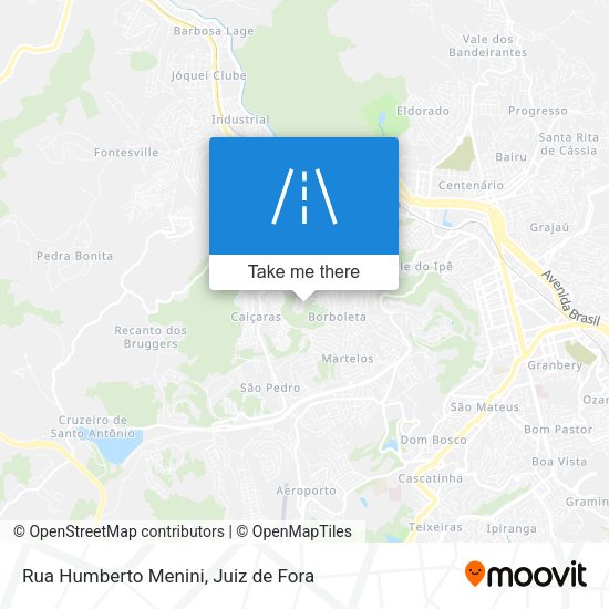Rua Humberto Menini map