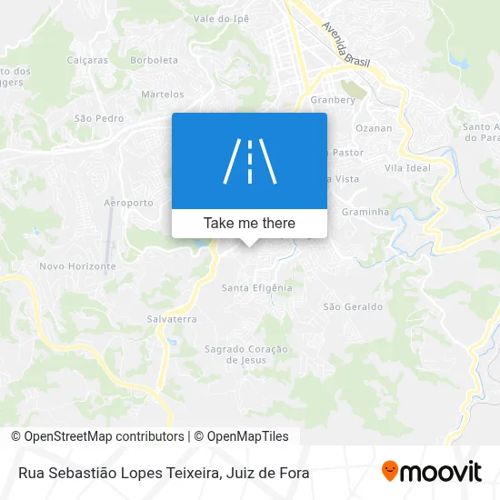 Rua Sebastião Lopes Teixeira map