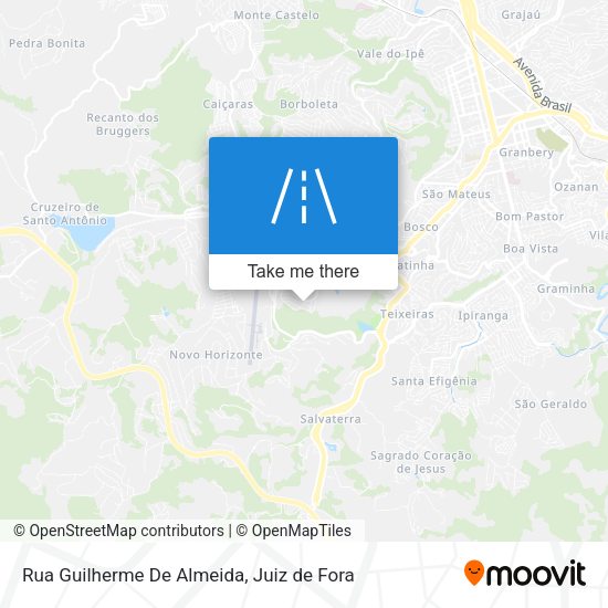 Rua Guilherme De Almeida map