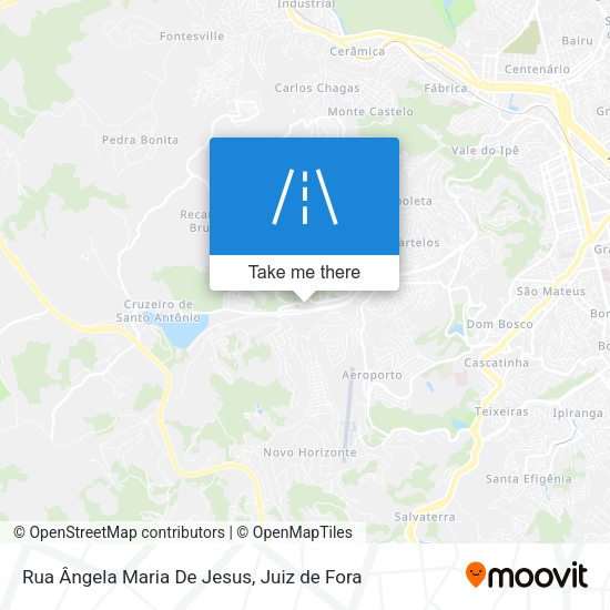 Rua Ângela Maria De Jesus map