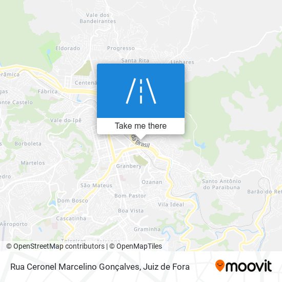 Rua Ceronel Marcelino Gonçalves map