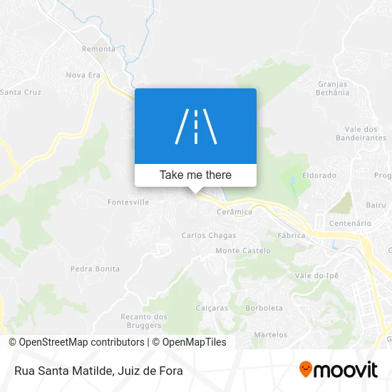 Rua Santa Matilde map