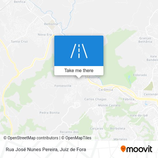 Rua José Nunes Pereira map