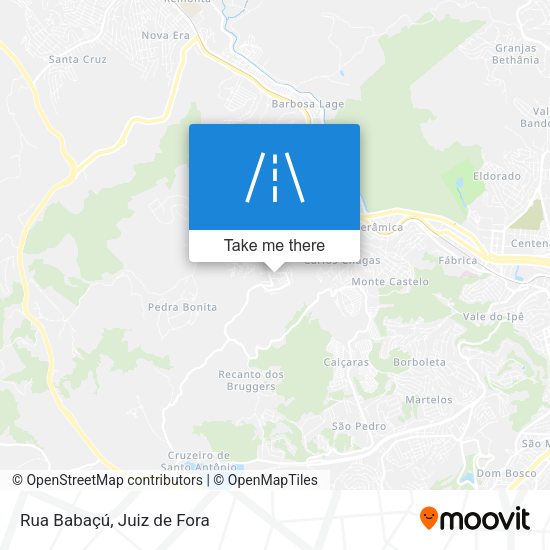 Rua Babaçú map