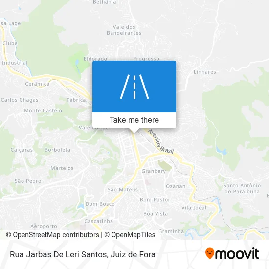 Rua Jarbas De Leri Santos map