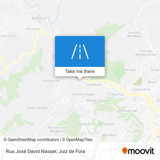 Rua José David Nasser map