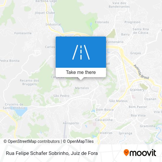 Rua Felipe Schafer Sobrinho map