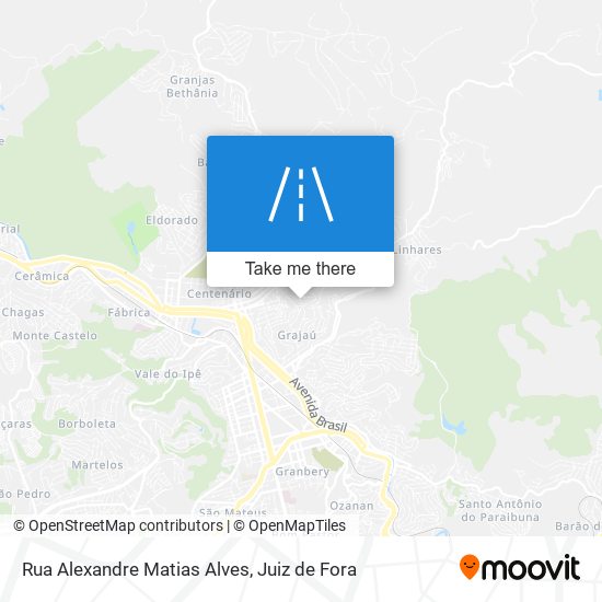 Rua Alexandre Matias Alves map