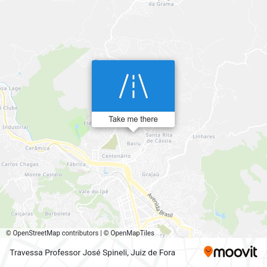 Travessa Professor José Spineli map