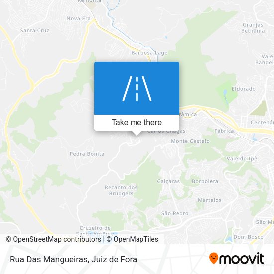 Rua Das Mangueiras map