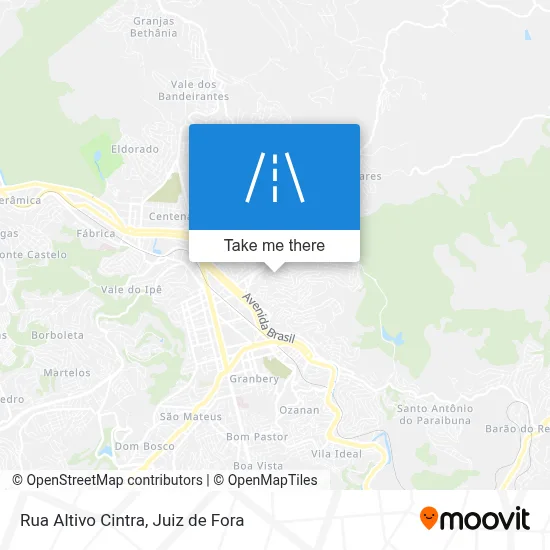 Rua Altivo Cintra map