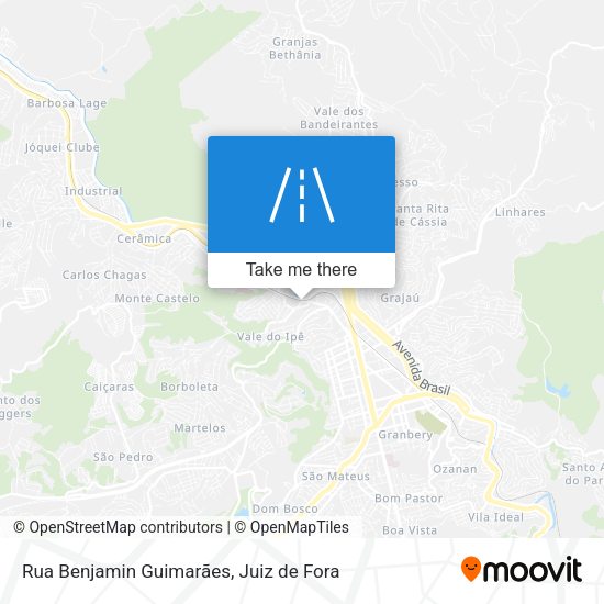 Rua Benjamin Guimarães map