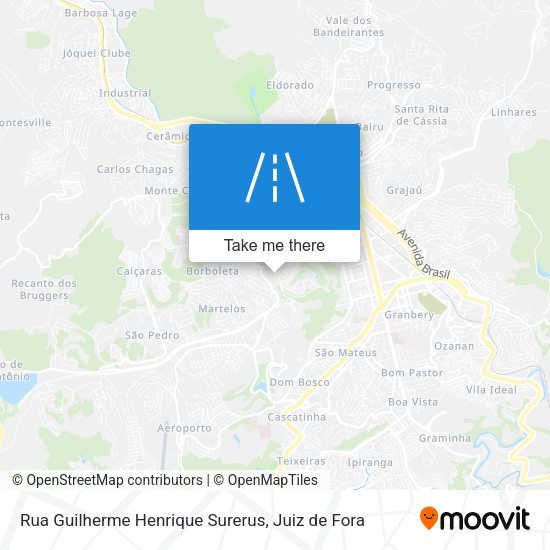 Rua Guilherme Henrique Surerus map